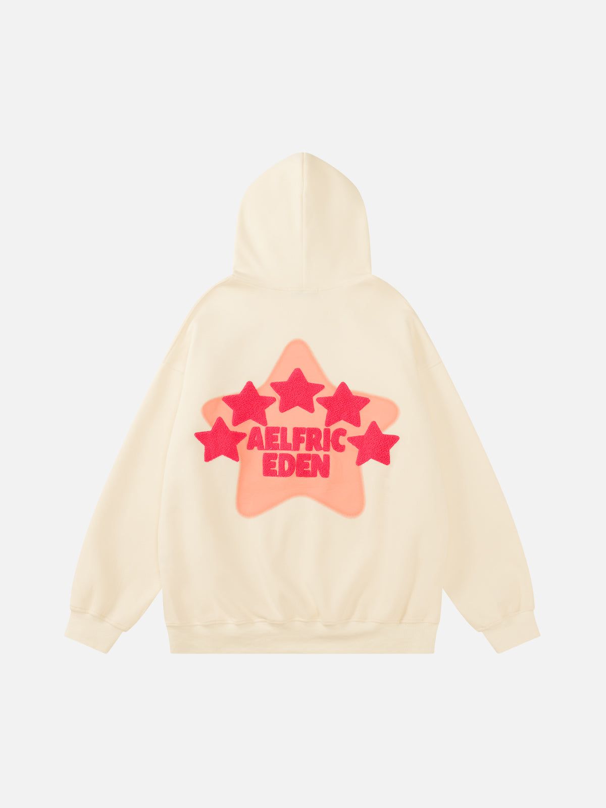 Aelfric Eden™ | Vintage hoodie med stjärnbroderi