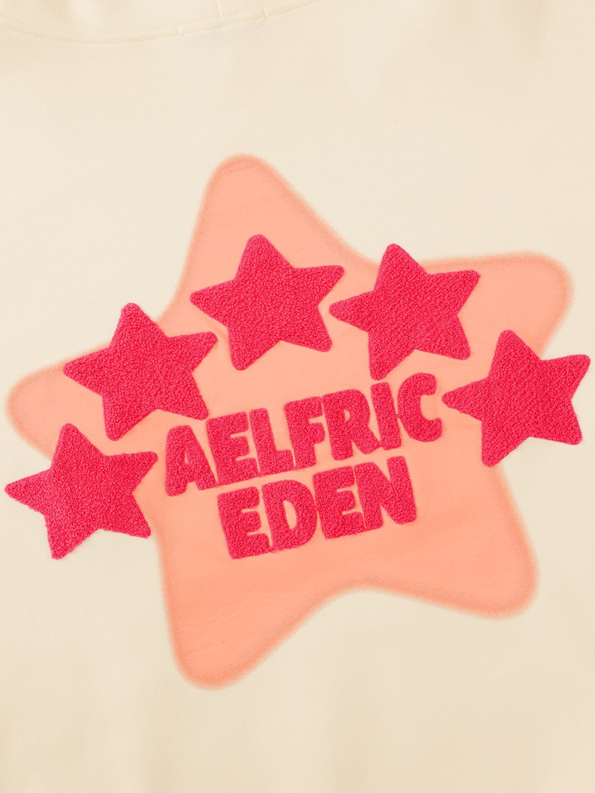 Aelfric Eden™ | Vintage hoodie med stjärnbroderi