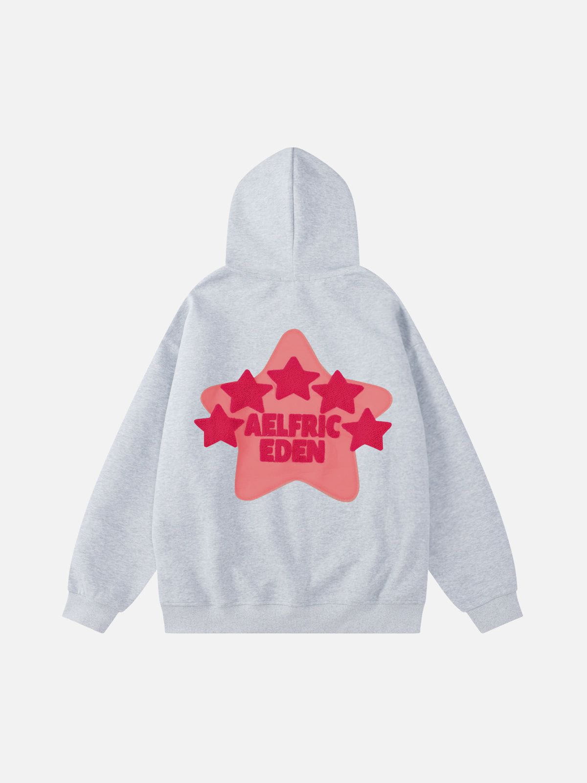 Aelfric Eden™ | Vintage hoodie med stjärnbroderi