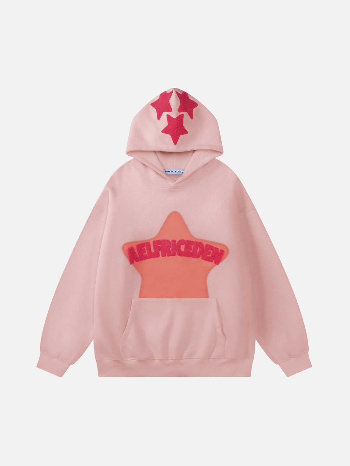 Aelfric Eden™ | Vintage hoodie med stjärnbroderi