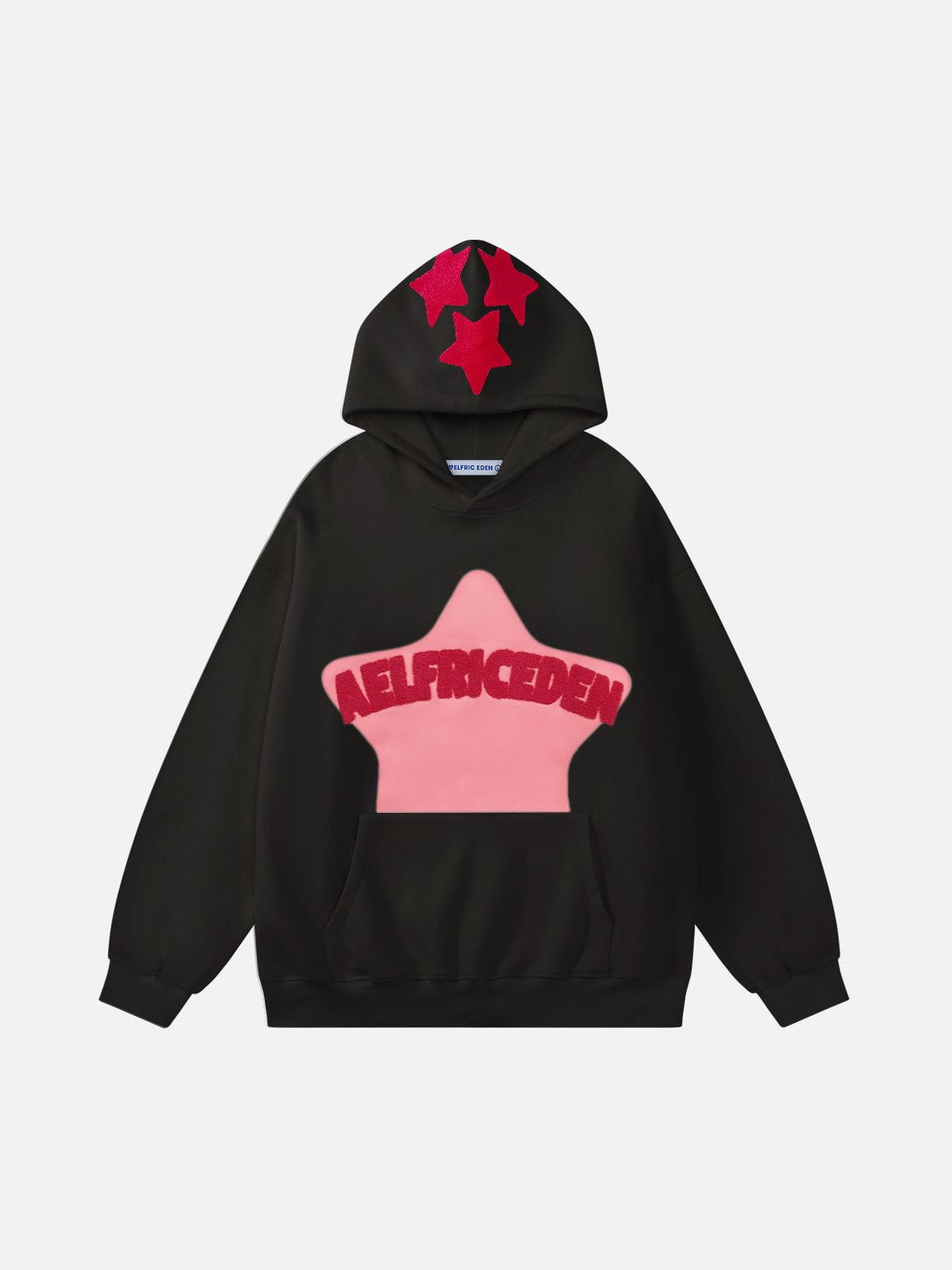 Aelfric Eden™ | Vintage hoodie med stjärnbroderi