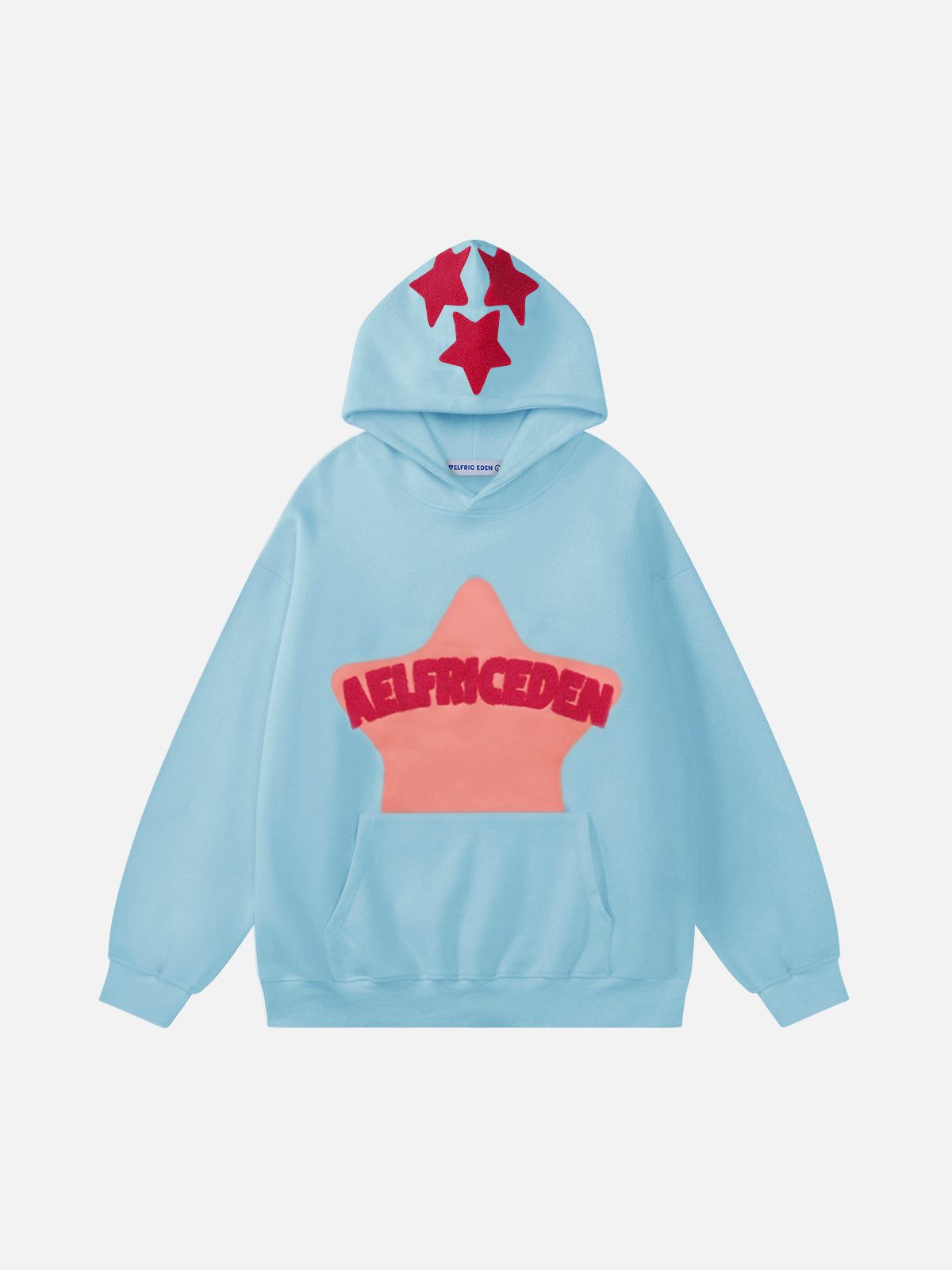 Aelfric Eden™ | Vintage hoodie med stjärnbroderi