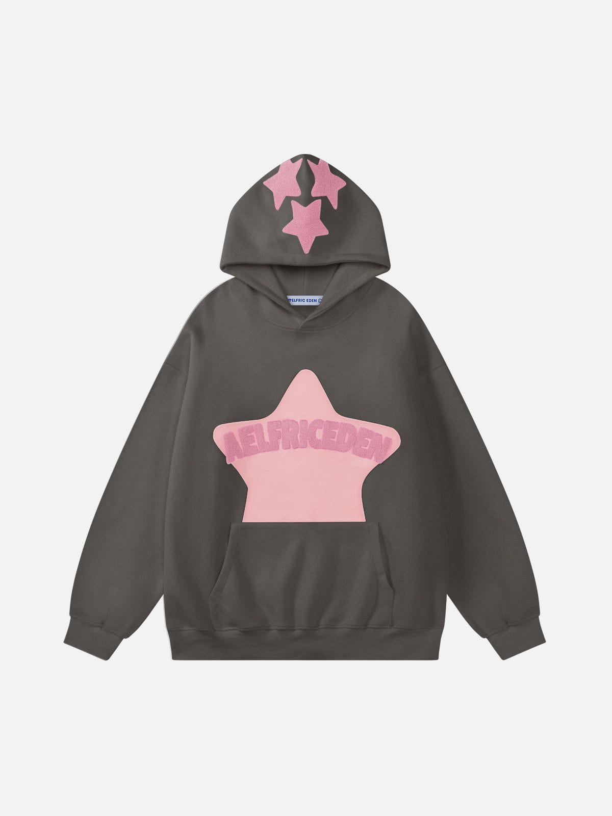 Aelfric Eden™ | Vintage hoodie med stjärnbroderi