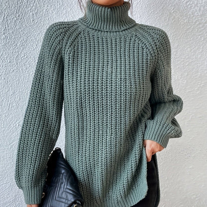 Ragna™ | Stilren Polotröja med Slits